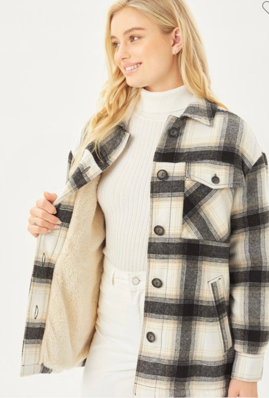 Better Than Ever Sherpa Lined Shacket