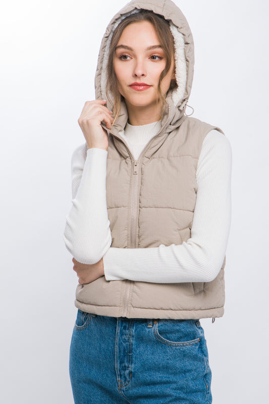 Baby It's Cold Outside Puffer Vest