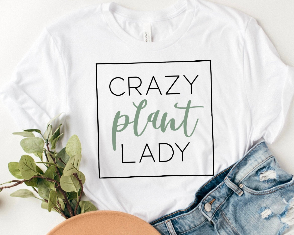 Crazy plant lady  T-shirt