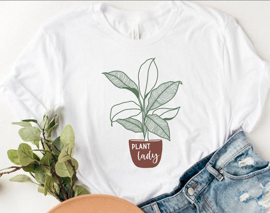 plant lady  T-shirt