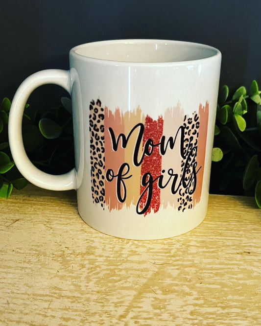 Mom of Girls Coffee Mug