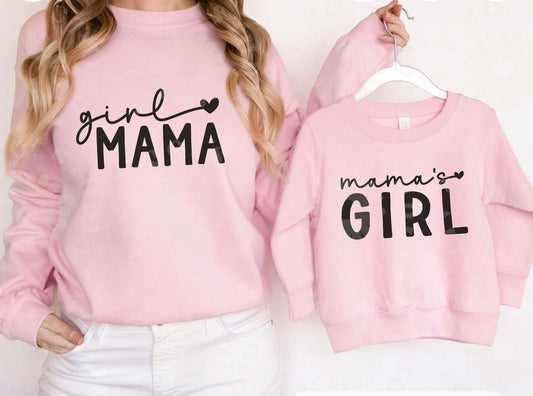 Girl Mama/Mama's Girl T SHIRT